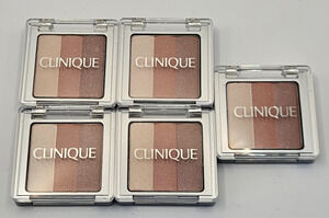 5 Clinique 3-Strip Shimmer Blush Trio Warm Bronze PEONY 01